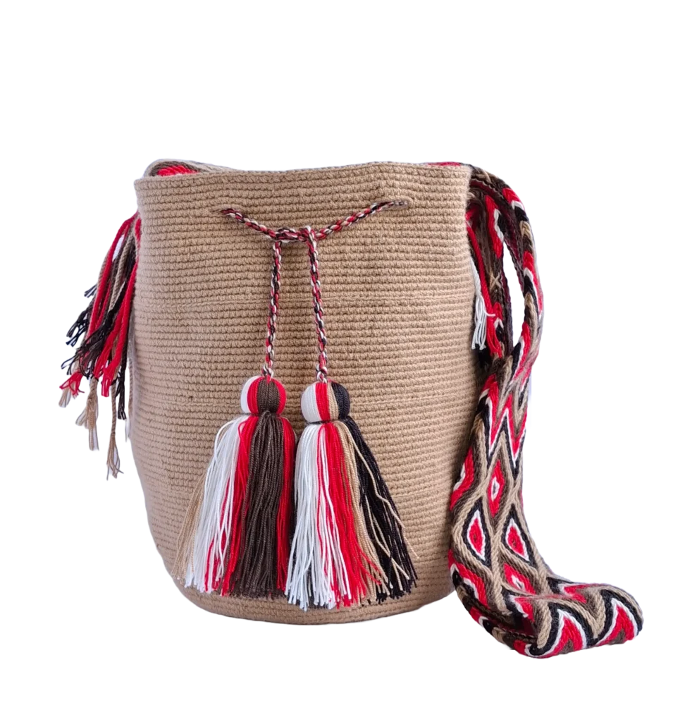 Pebble-Grey-Traditional-Shoulder-Wayuu-Mochila